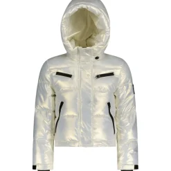 SuperRebel SPICY winterjas junior winter white