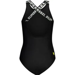 SuperRebel Venice badpak junior black white