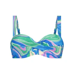 Ten Cate Beach  Twisted bikini top dames swirl