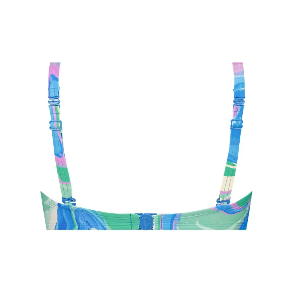 Ten Cate Beach Twisted bikini top dames swirl