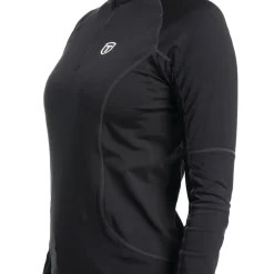 Tenson TXlite Half Zip skipully dames black