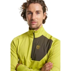 Tenson TXlite Half Zip skipully heren acid lemon