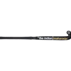 The Indian Maharadja  Gold 95 Pro Bow hockeystick black gold