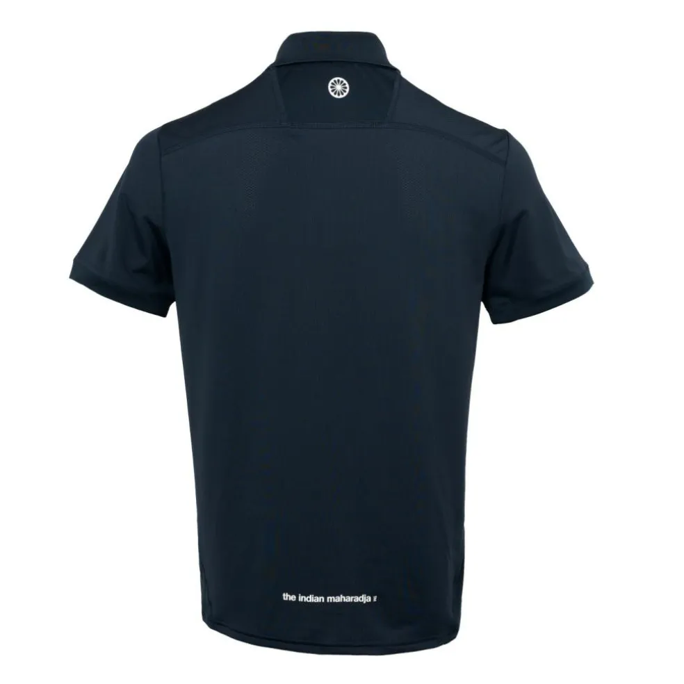 The Indian Maharadja Jaipur Performance Polo hockeyshirt heren navy