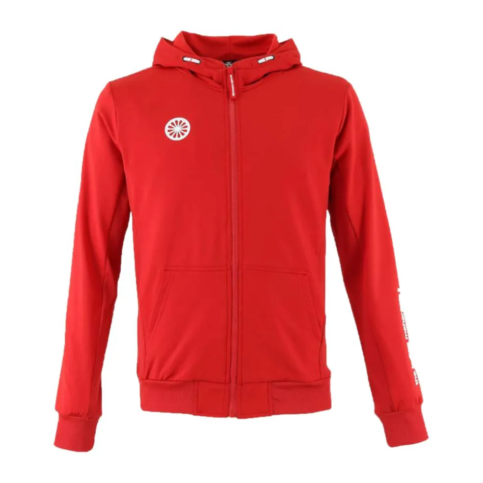 The Indian Maharadja Kadiri Hooded trainingsjack heren red