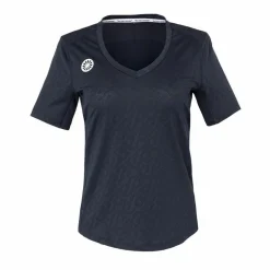 The Indian Maharadja  Kadiri Jacquard Mono tennisshirt dames navy