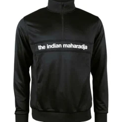 The Indian Maharadja Poly Terry Half Zip hockeytrui junior black