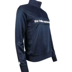 The Indian Maharadja  Poly Terry Half Zip hockeytrui dames navy