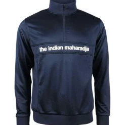 The Indian Maharadja Poly Terry Half Zip hockeytrui heren navy