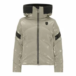 Toni Sailer Helena Glimmer winterjas dames mineral earth