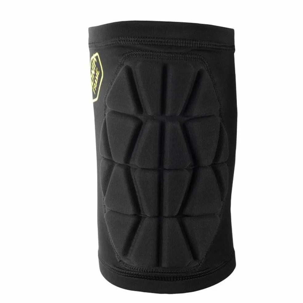 Uhlsport Bionikframe kniebescherming black fluo yellow