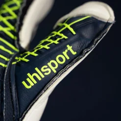 Uhlsport Prediction Soft Flex Frame keepershandschoenen marine white fluo yellow