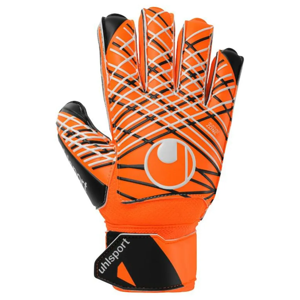 Uhlsport Soft Resist + Flex Frame keepershandschoenen fluo orange white black