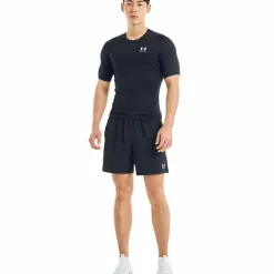 Under Armour HeatGear SS shirt heren black white