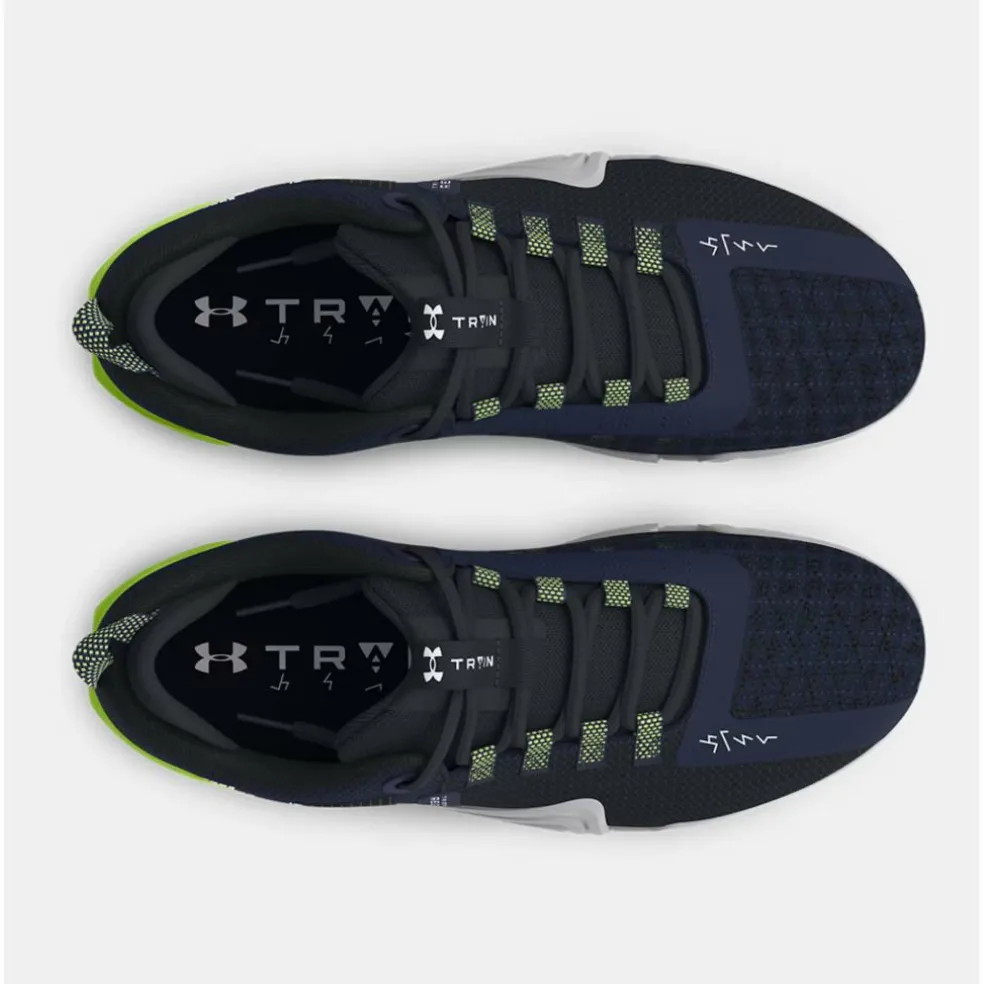 Under Armour Reign 6 fitness schoenen heren midnight navy morph green