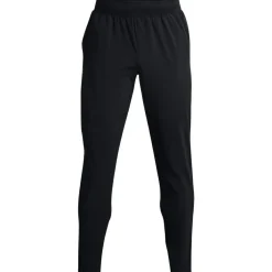 Under Armour  Stretch Woven trainingsbroek heren black pitch grey