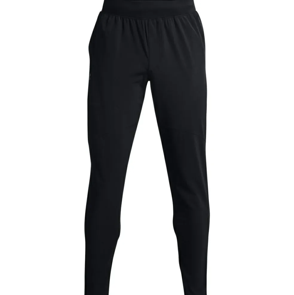 Under Armour Stretch Woven trainingsbroek heren black pitch grey