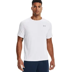 Under Armour Tech 2.0 sportshirt heren white overcast grey