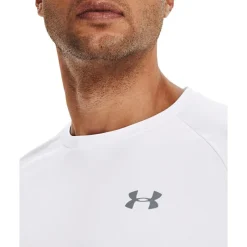 Under Armour Tech 2.0 sportshirt heren white overcast grey