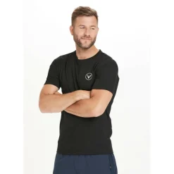 VIRTUS Joker S/S shirt heren black