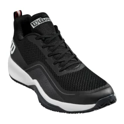 Wilson Rush Pro Lite padelschoenen heren black ebony white
