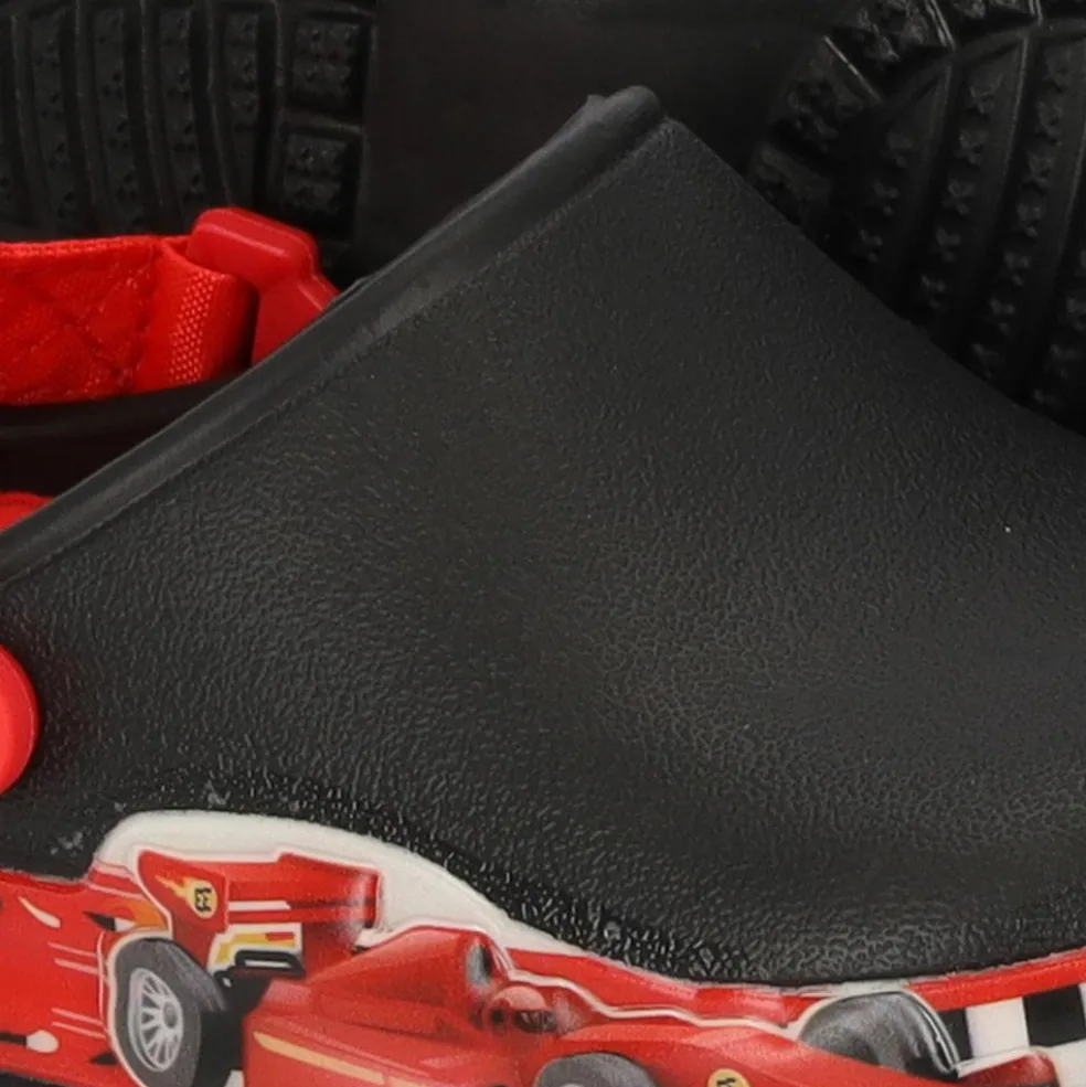 XQ Race klompen junior black