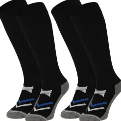 Xtreme Sockswear  Pro Soccer voetbalsokken black 2-pack