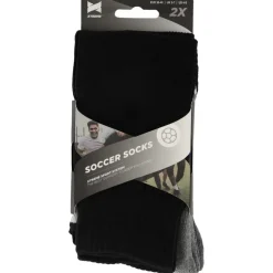 Xtreme Sockswear Pro Soccer voetbalsokken black 2-pack