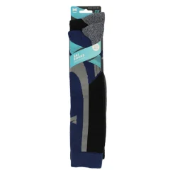 Xtreme Sockswear  skisokken blue 2-pack